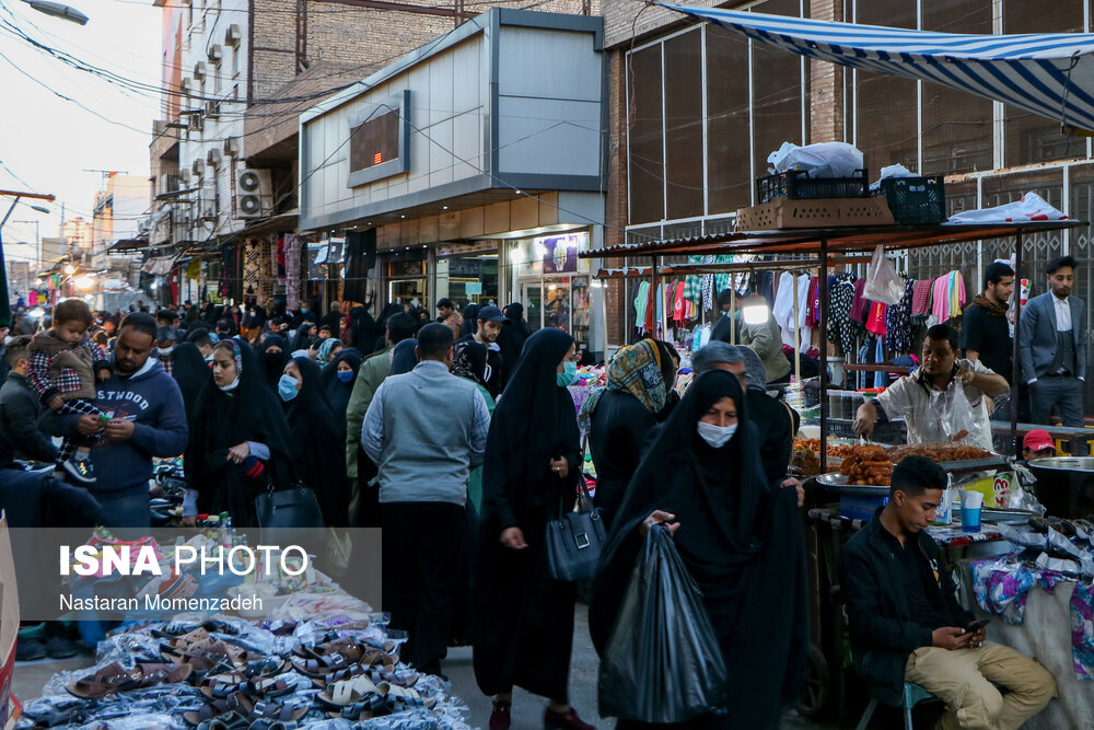 دوشنبه ۱۳ بهمن - مرکز شهر اهواز - خیابان سلمان فارسی (نادری)