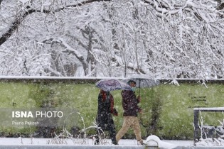 کاهش ۱۸ درجه‎‌ای دمای هوا در برخی نقاط کشور/ آسمان تهران برفی می‌شود