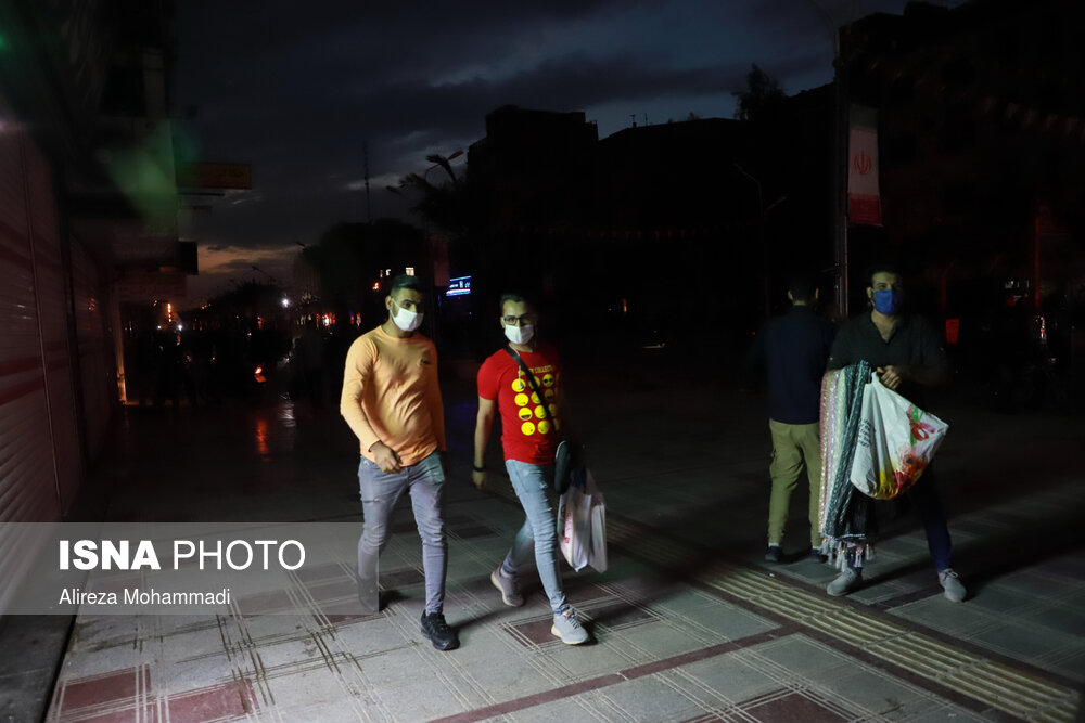 قطع برق بازار پردد اهواز