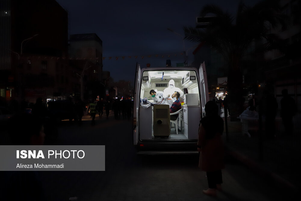 قطع برق بازار پرتردد اهواز