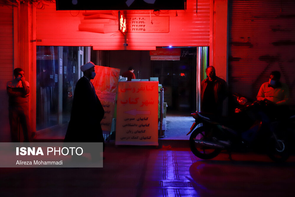 قطع برق بازار پرتردد اهواز
