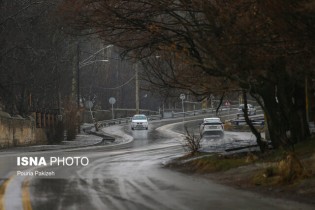 برف و باران در جاده‌های ۲۰ استان کشور