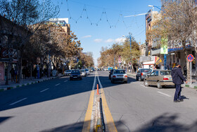 خیابان امام ارومیه در نوروز ۱۴۰۰