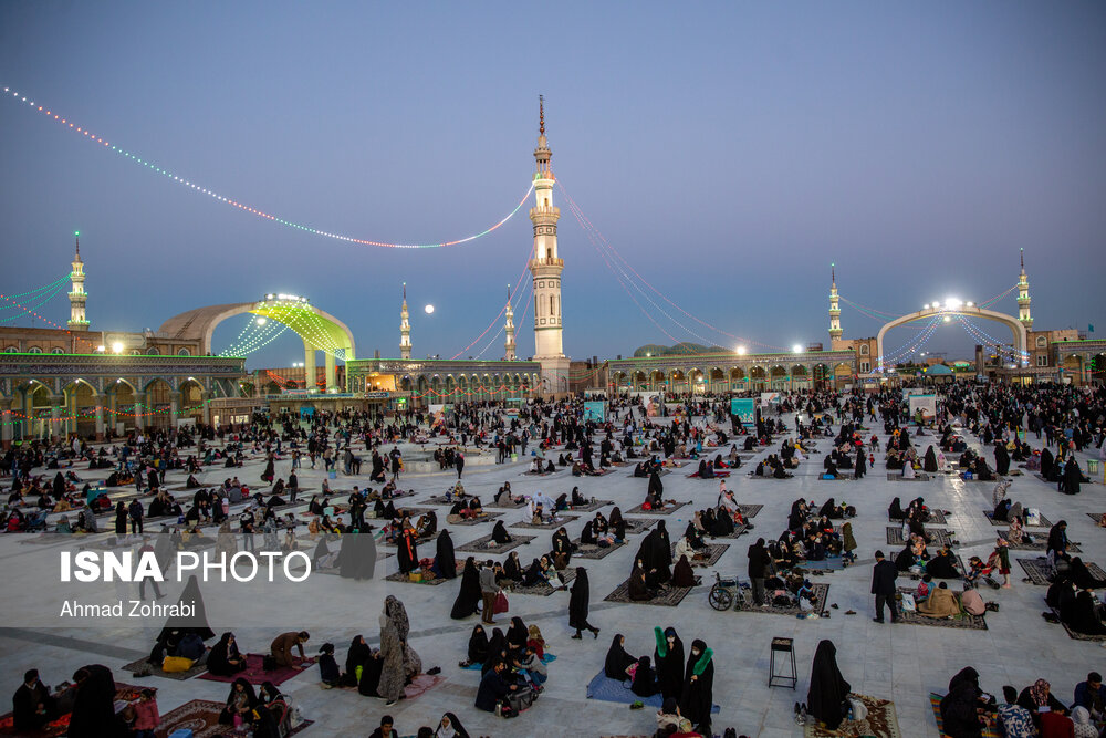 شب نیمه شعبان در مسجد مقدس جمکران