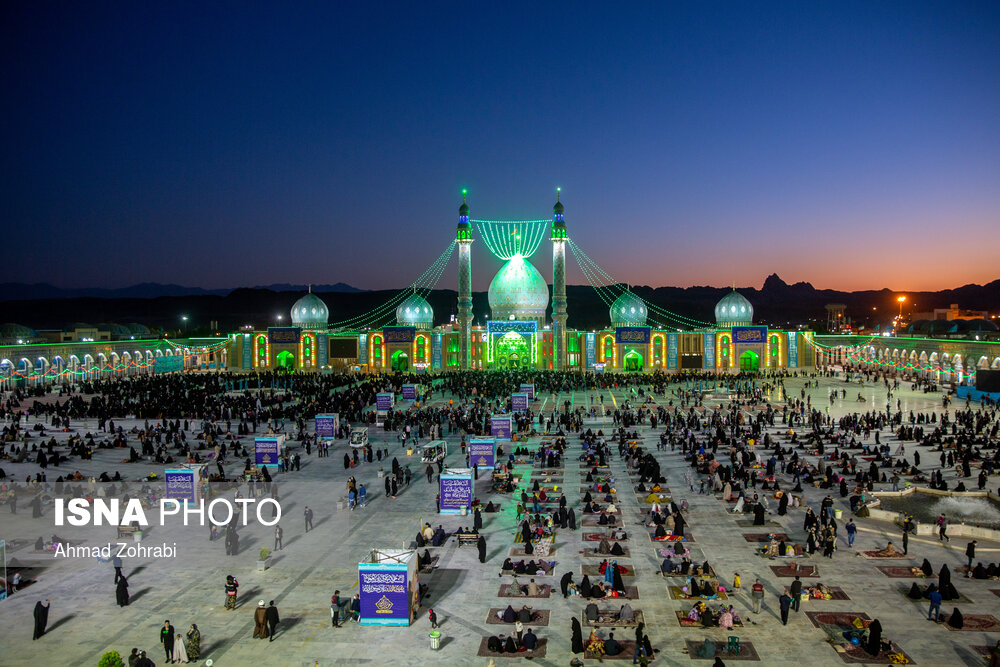 شب نیمه شعبان در مسجد مقدس جمکران