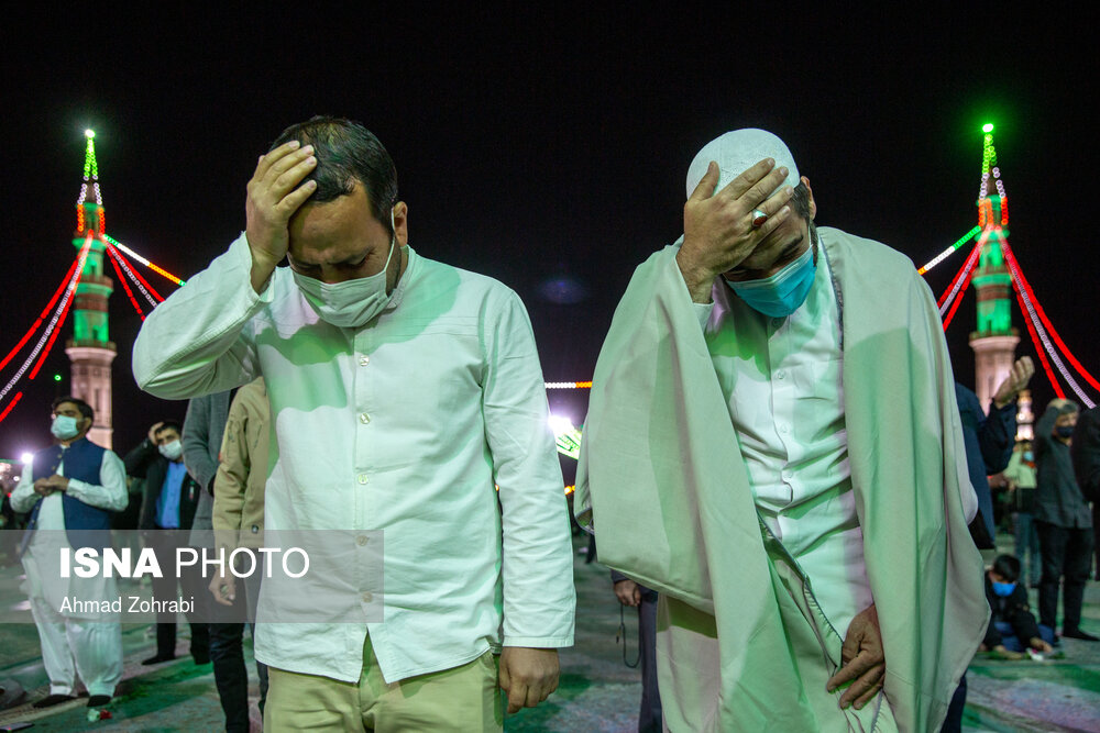 شب نیمه شعبان در مسجد مقدس جمکران