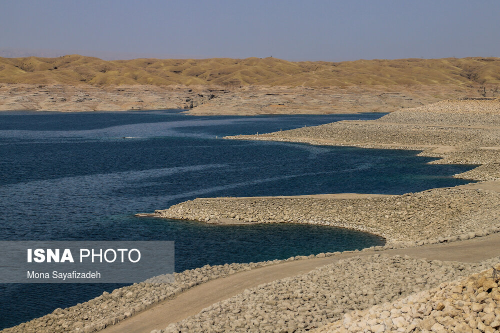 تنش آبی در سد کرخه