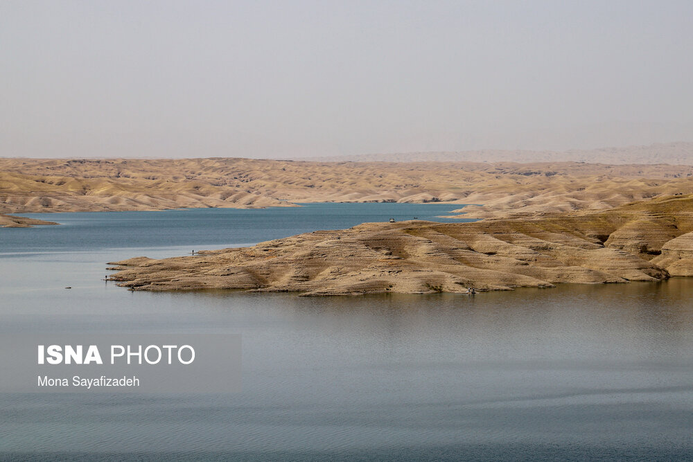 تنش آبی در سد کرخه