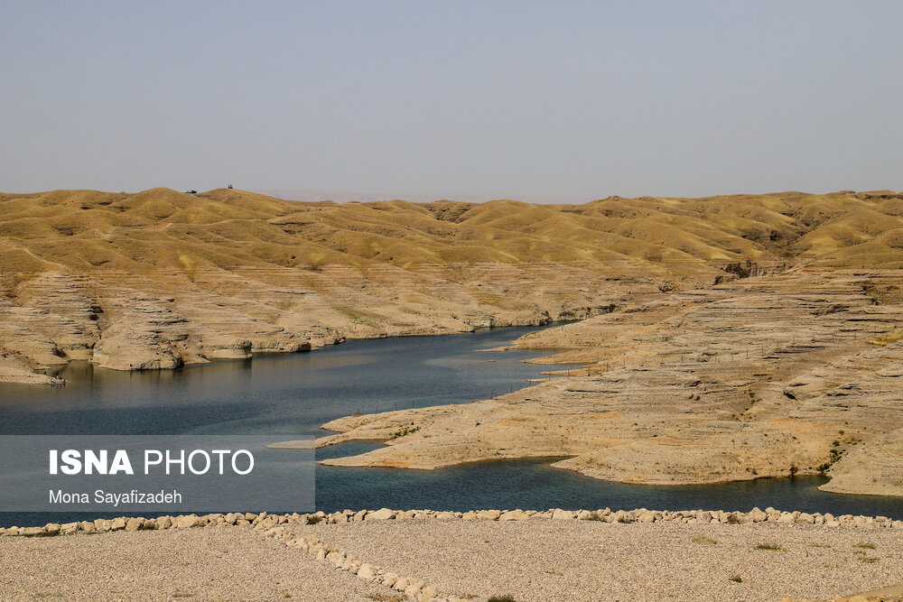 تنش آبی در سد کرخه