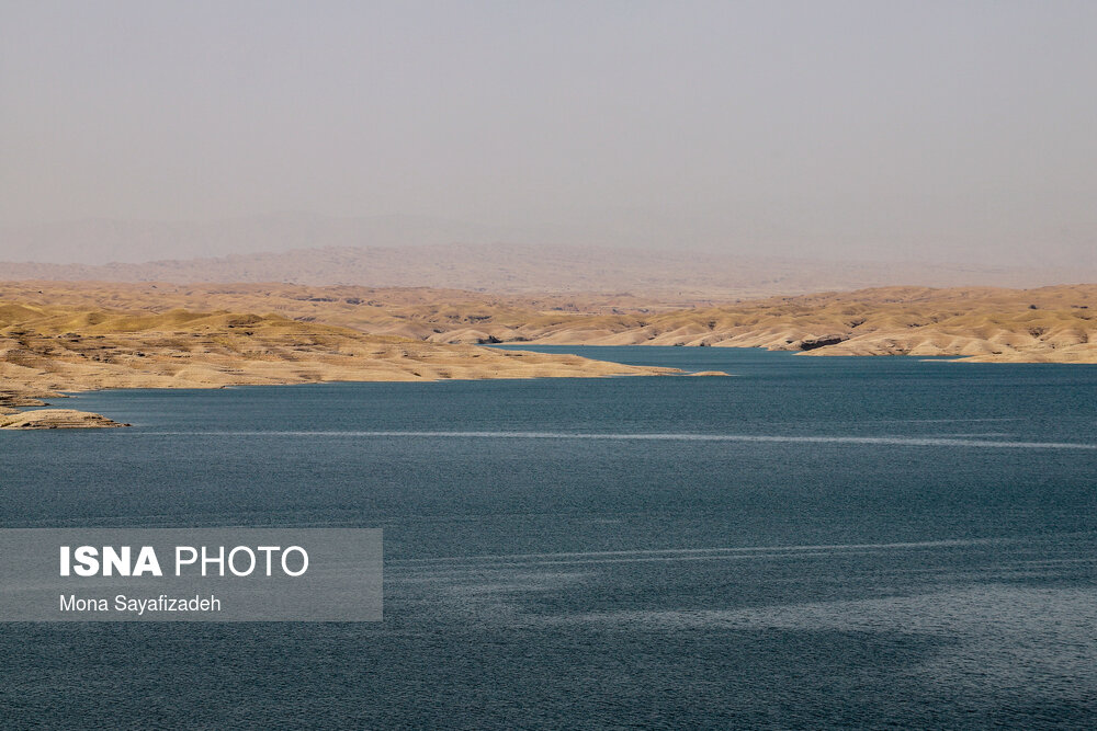 تنش آبی در سد کرخه