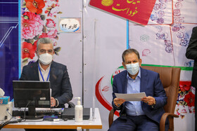 حضور اسحاق جهانگیری در پنجمین روز ثبت‌نام داوطلبان انتخابات ریاست جمهوری ۱۴۰۰