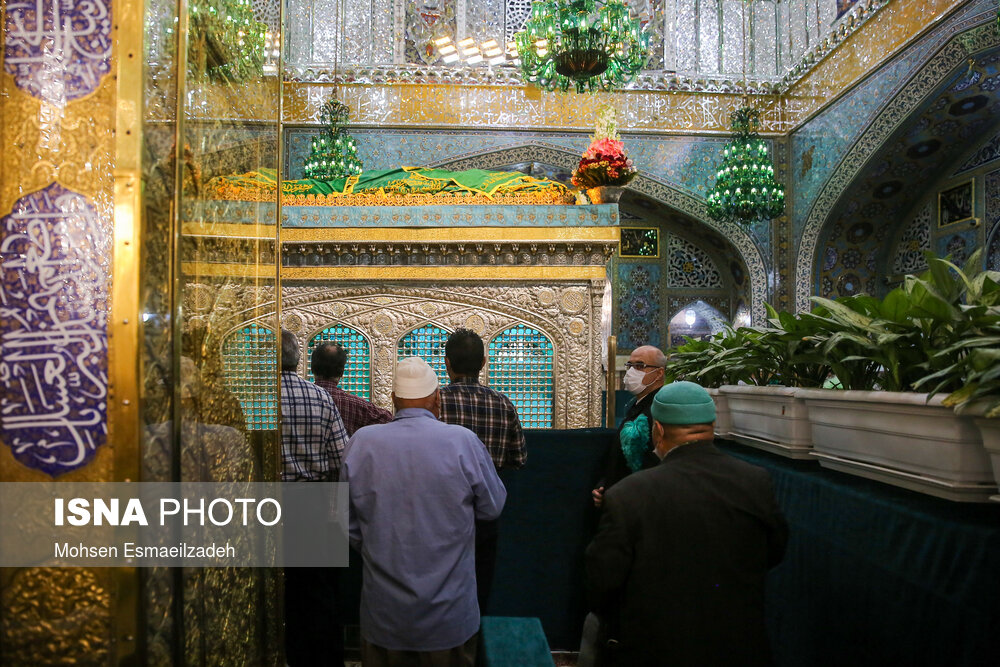 زیارت روضه منوره حضرت رضا(ع) در دهه کرامت