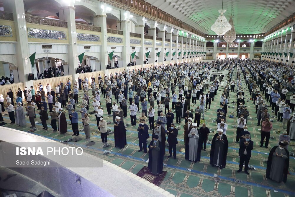 اقامه نماز عید قربان در تبریز