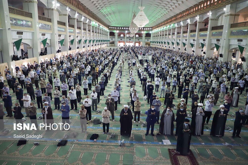 اقامه نماز عید قربان در تبریز