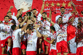 جشن قهرمانی پرسپولیس در لیگ برتر فوتبال