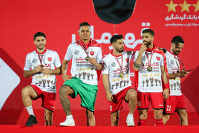 جشن قهرمانی پرسپولیس در لیگ برتر فوتبال