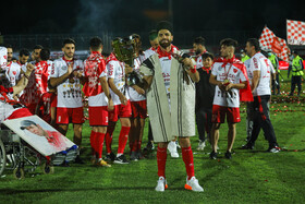 جشن قهرمانی پرسپولیس در لیگ برتر فوتبال