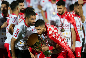 جشن قهرمانی پرسپولیس در لیگ برتر فوتبال