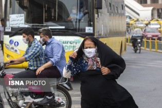وزش باد در تهران/برقراری هوای «قابل قبول» در پایتخت