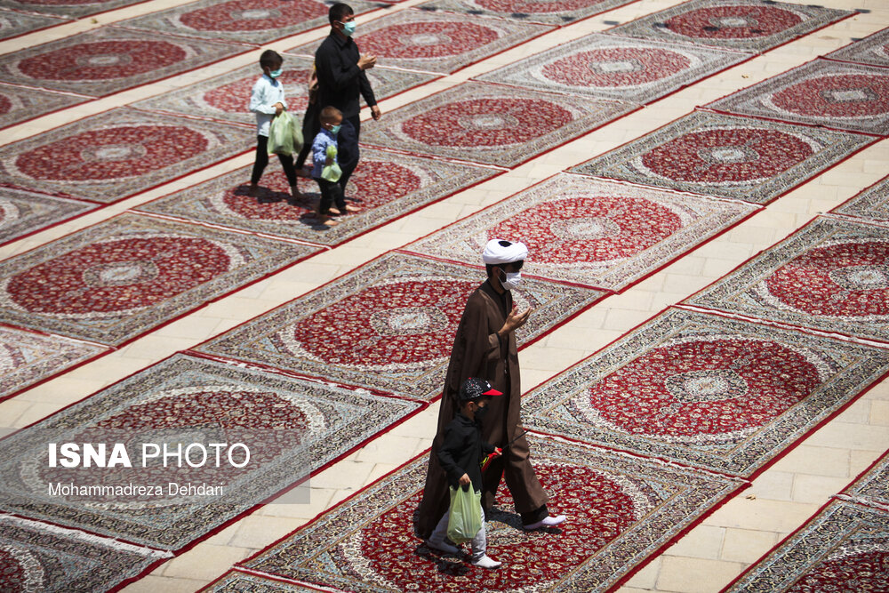 عزاداری تاسوعای حسینی - شاهچراغ(ع)