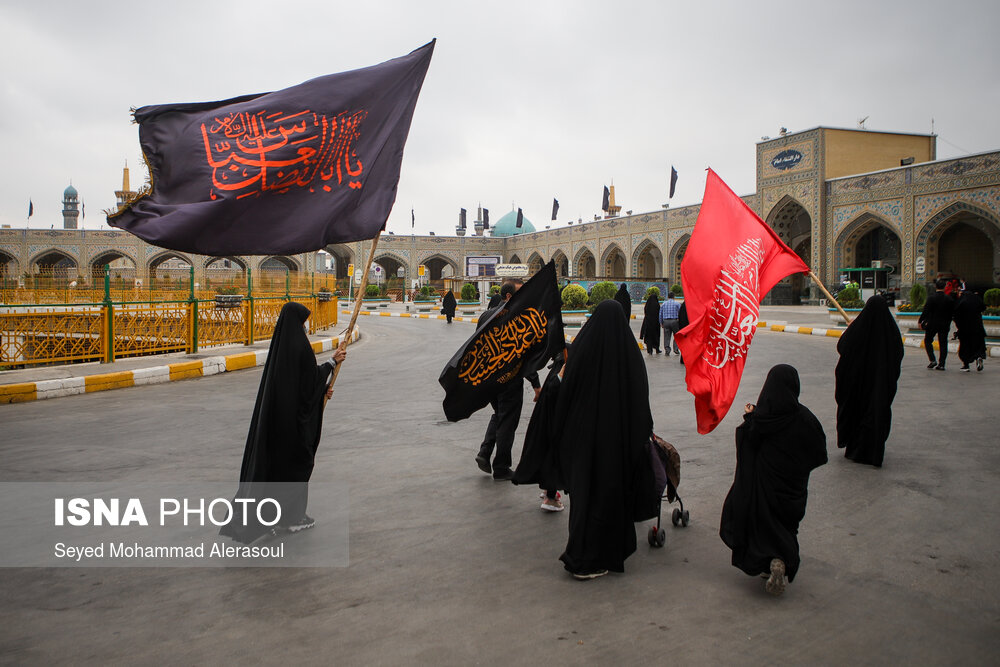 مراسم راهپیمایی جاماندگان اربعین حسینی در مشهد