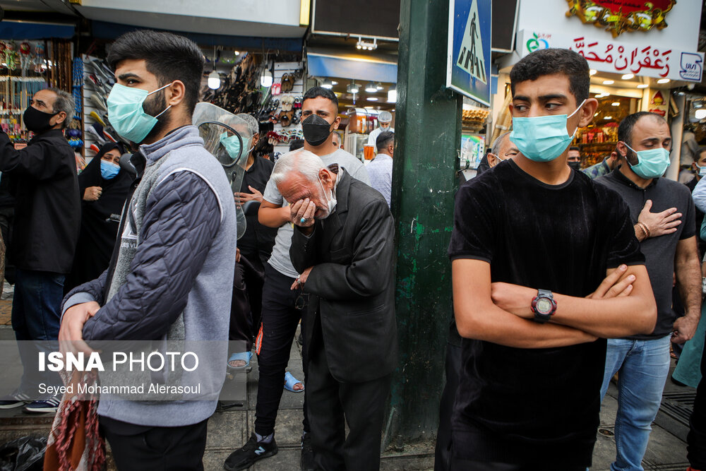 مراسم راهپیمایی جاماندگان اربعین حسینی در مشهد