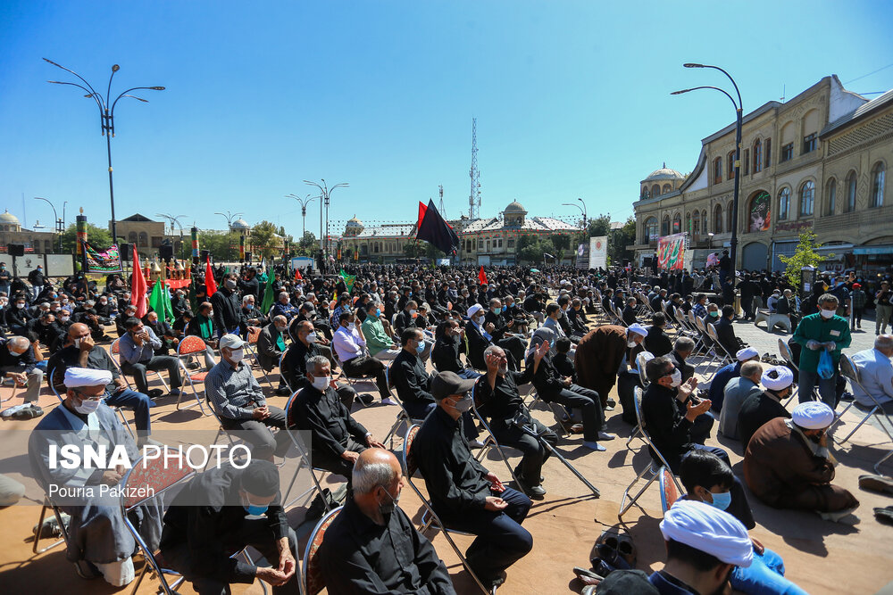 مراسم جاماندگان اربعین حسینی - همدان