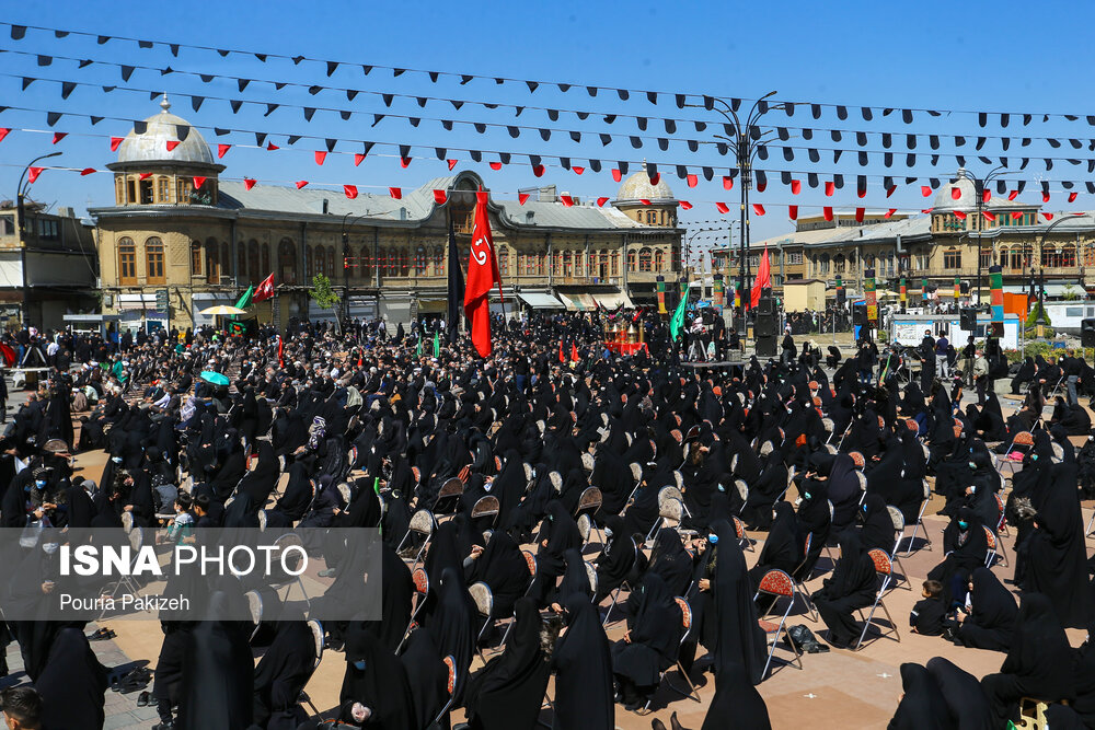 مراسم جاماندگان اربعین حسینی - همدان