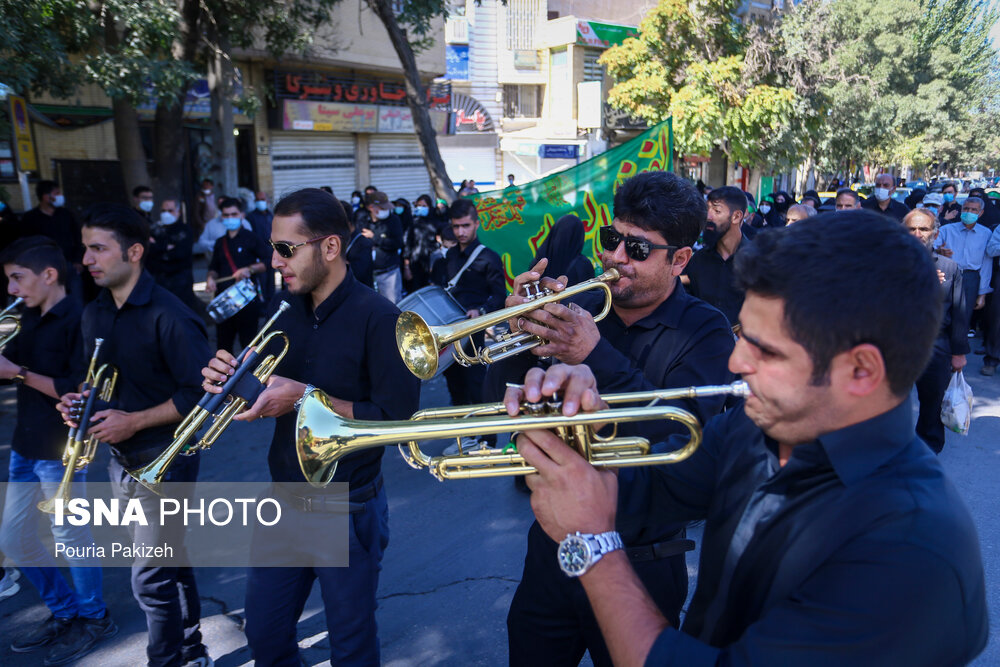 مراسم جاماندگان اربعین حسینی - همدان