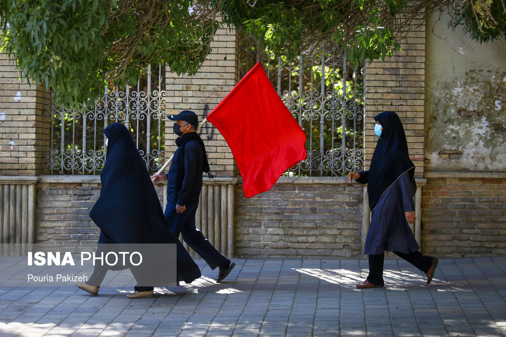 مراسم جاماندگان اربعین حسینی - همدان