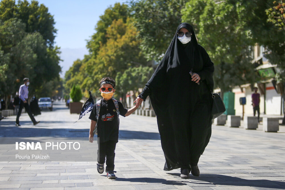 مراسم جاماندگان اربعین حسینی - همدان