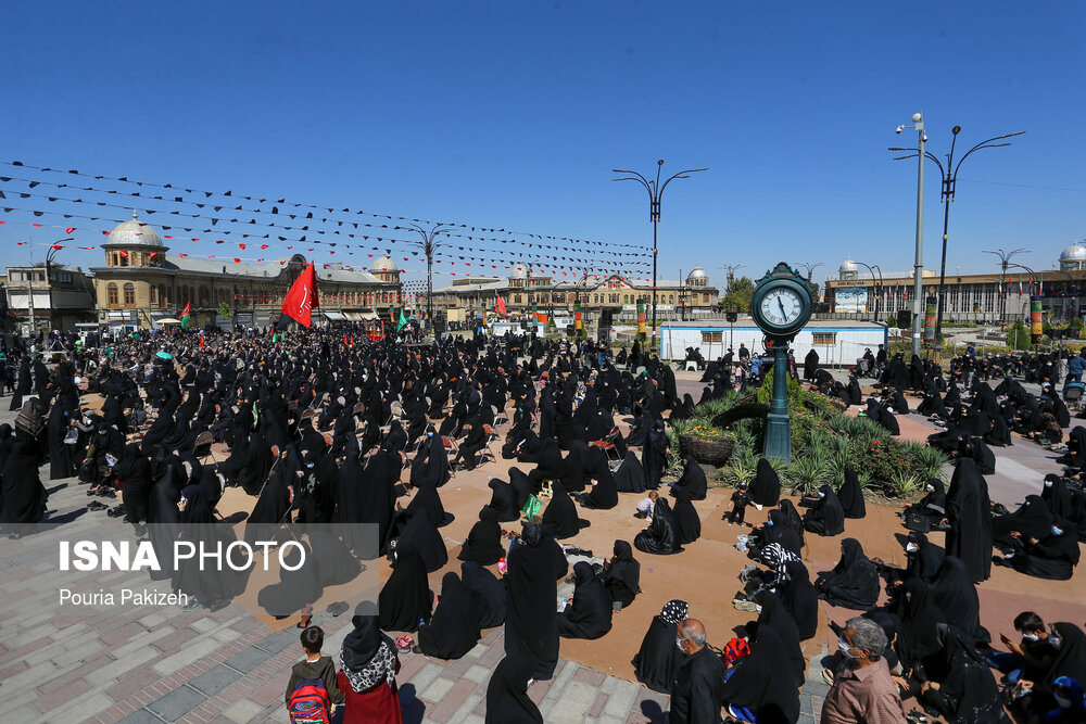 مراسم جاماندگان اربعین حسینی - همدان