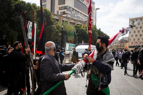 مراسم راهپیمایی جاماندگان اربعین حسینی در مشهد