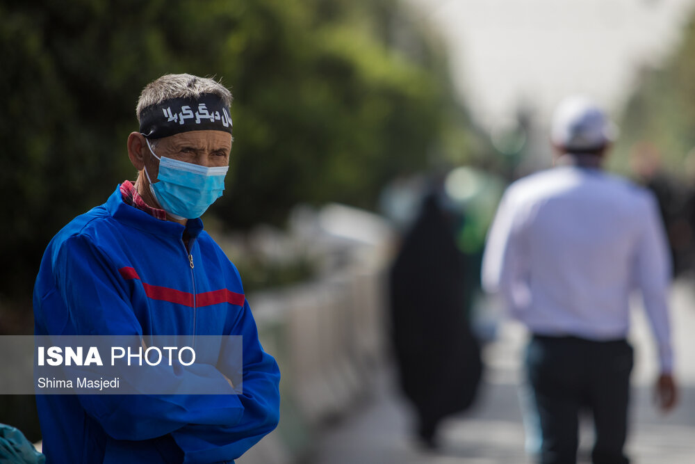 مراسم راهپیمایی جاماندگان اربعین حسینی در تهران