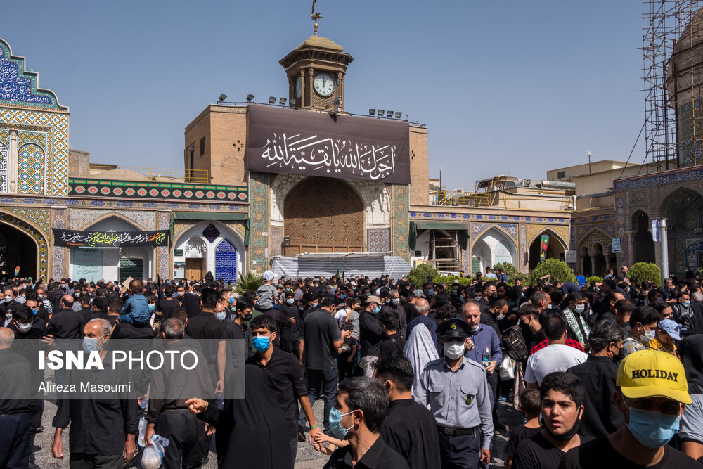 مراسم راهپیمایی جاماندگان اربعین حسینی در تهران