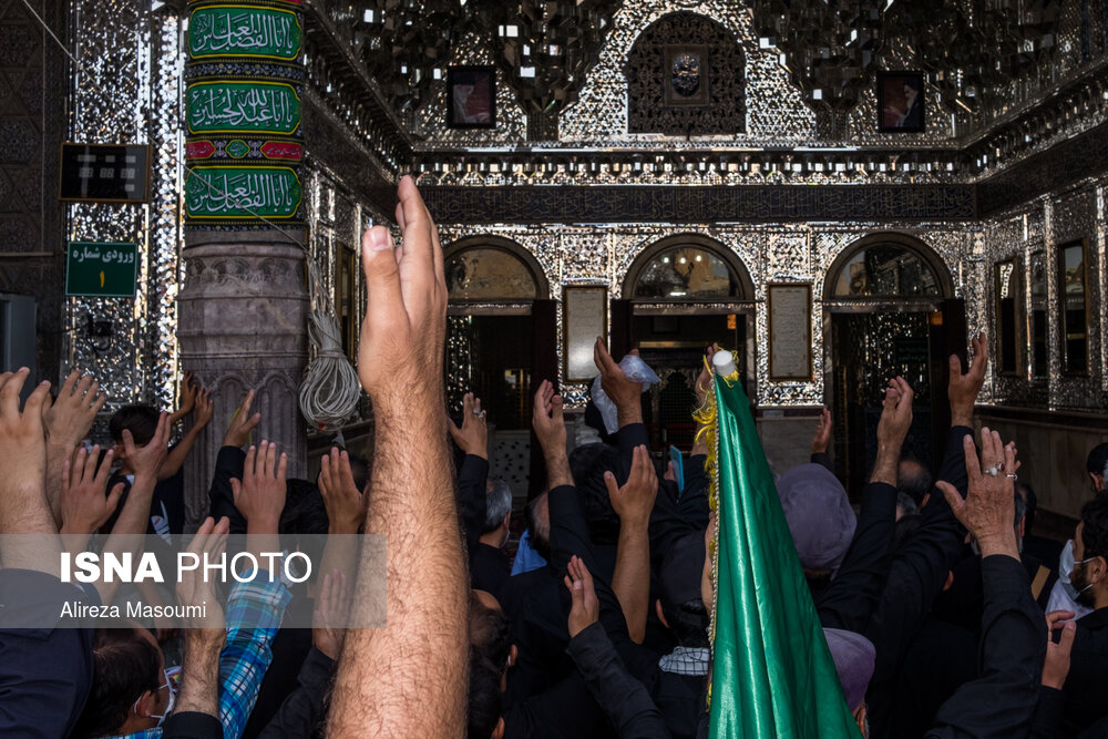 مراسم راهپیمایی جاماندگان اربعین حسینی در تهران