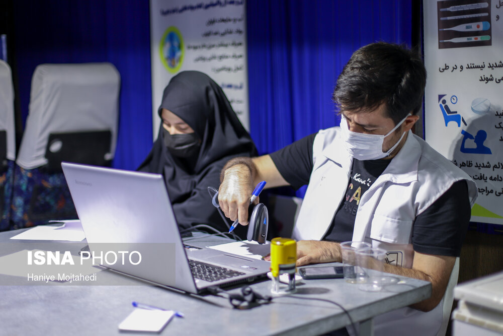 واکسیناسیون سیار در ساوه