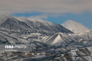 بارش برف و باران در ارتفاعات تهران/ کاهش ۳ تا ۶ درجه‌ای دما از فردا