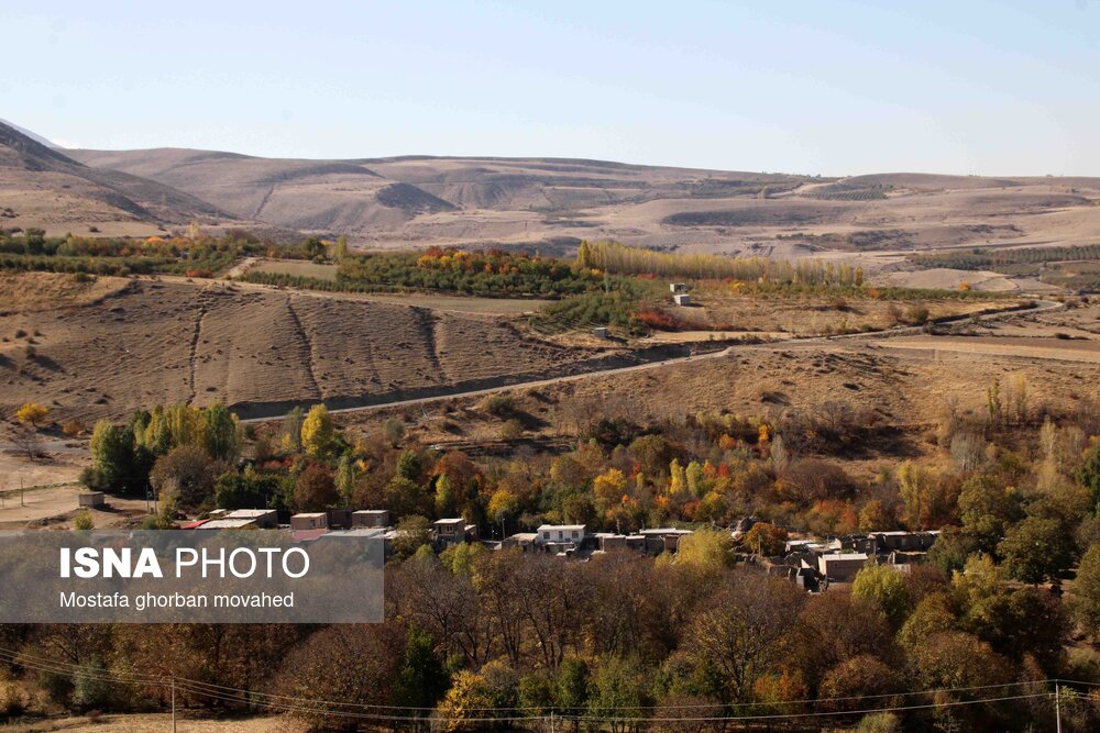 پاییز هزار رنگ در مناطق روستایی و عشایری اهر