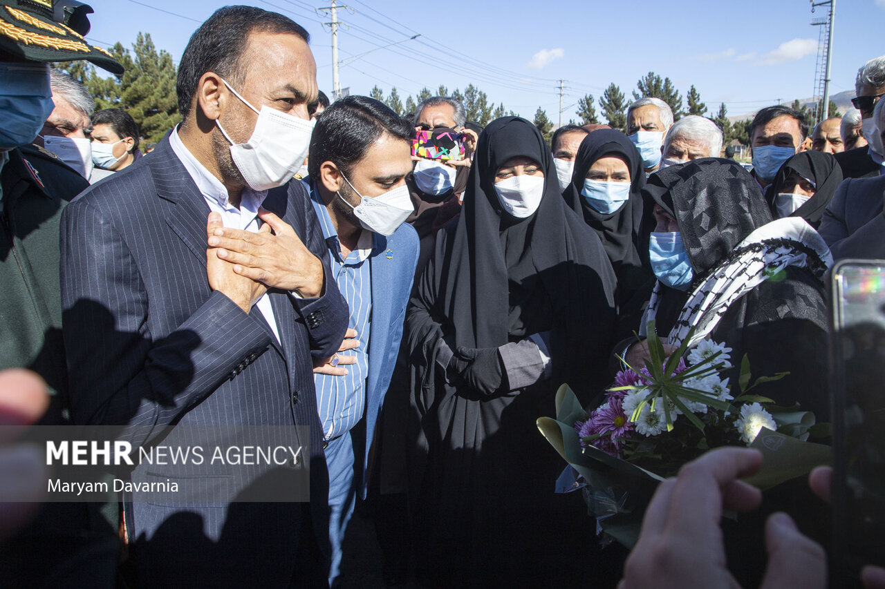 استقبال از خانواده شهید «خلیل ملک رفعت» در بجنورد