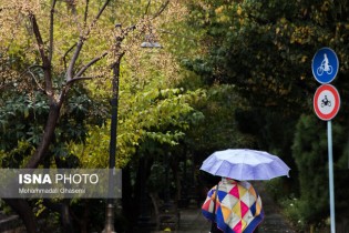 تهران آخر هفته بارانی می‌شود