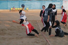 پنجمین دوره مسابقات هندبال ساحلی بانوان کشور -بندرعباس