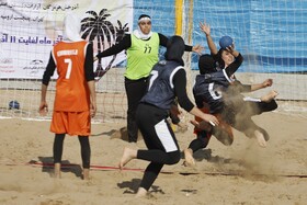 پنجمین دوره مسابقات هندبال ساحلی بانوان کشور _ بندرعباس