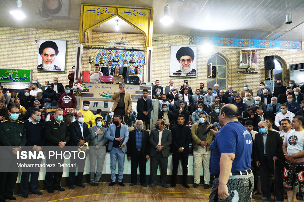 مراسم تجلیل از برداران گرایی  قهرمانان شیرازی کشتی فرنگی
 - شیراز