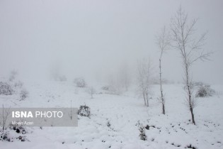 بارش باران و برف در غرب کشور/ تداوم آلودگی هوای کلانشهرها