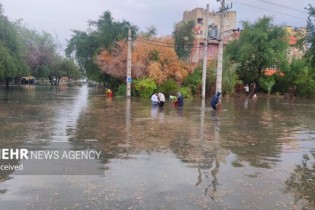 هیچ شهرستانی دچار شرایط حاد آبگرفتگی نشده است