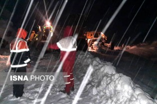 مسدود شدن راه بیش از ۲۰۰روستای کهگیلویه و بویراحمد به علت بارش برف