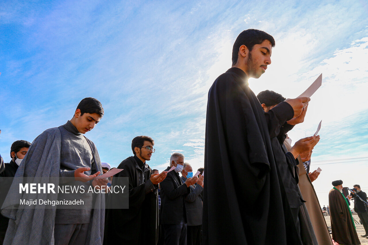 اقامه نماز باران در یزد