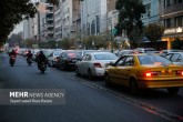 ترافیک سنگین صبحگاهی در نخستین شنبه زمستان