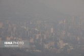 وضعیت قرمز در ۱۲ ایستگاه کیفیت هوای تهران